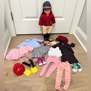 Our generation doll and misc doll clothes lot
